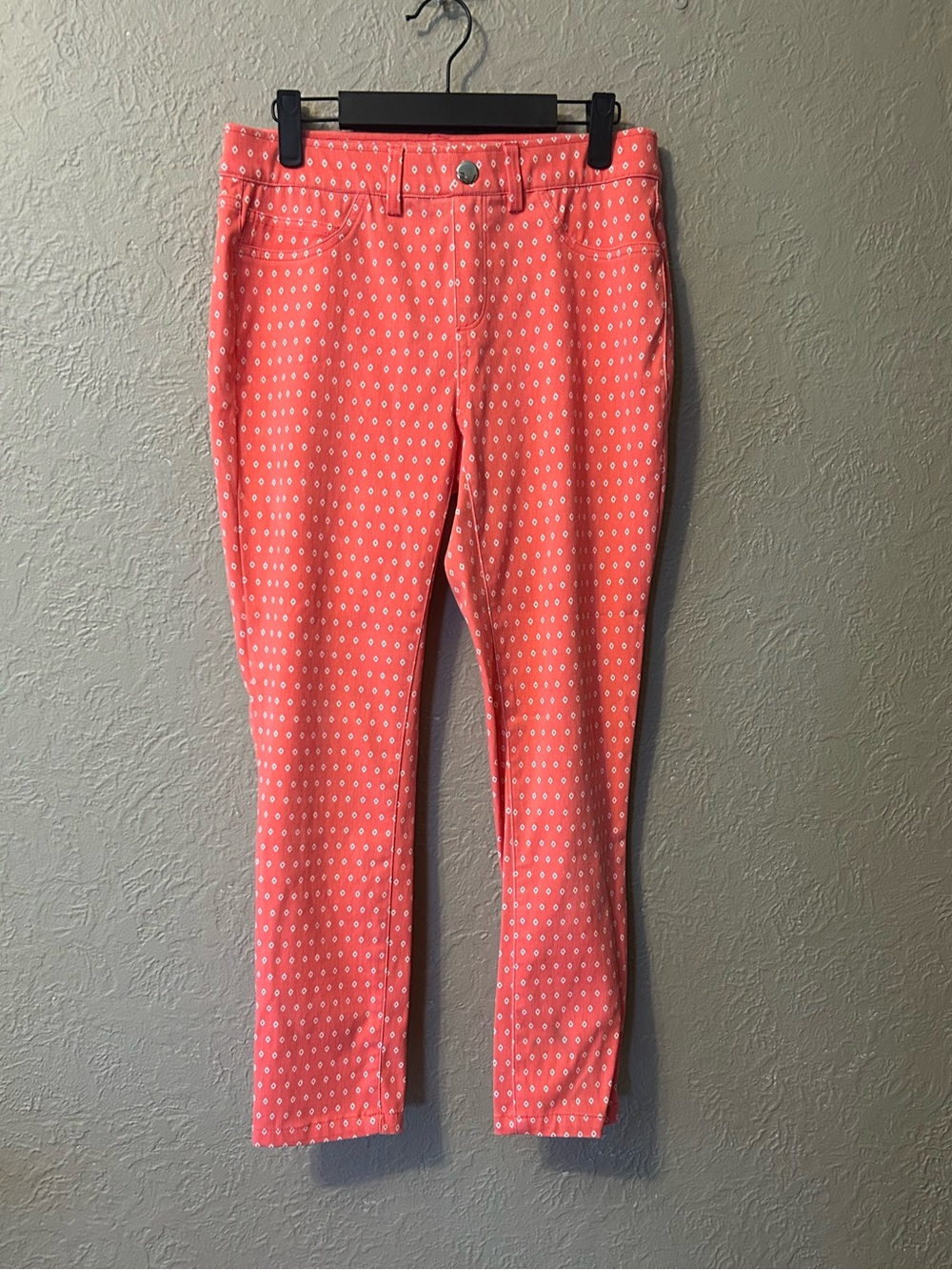 Rafaella Coral Printed Cropped Jeans